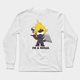 I'M A NINJA Cosplay 37 on white Long Sleeve T-Shirt